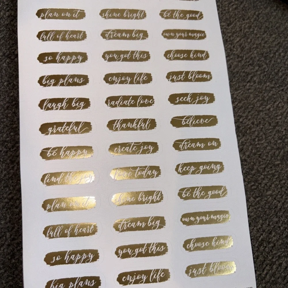 The Happy Planner Value Sticker Book Gratitude 843 Pieces Create Joy